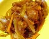 ニラと大豆ミートの甘辛味噌焼き♪弁当にも作り方6写真