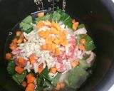 炊飯器で離乳食!!牛ごぼうご飯作り方5写真