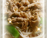 簡単！豚肉ともやしの焼肉風炒め♥作り方5写真