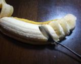 赤ちゃんの小松菜とバナナのスムージー作り方1写真