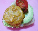 冷凍食品で簡単♪焼きおにぎりバーガー作り方5写真