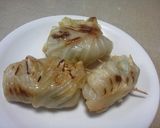 糖質オフ:餃子(キャベツ包み)作り方9写真