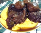 豚肩肉の赤ワイン煮とポレンタ作り方12写真