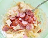 ノンフライヤーでウィンナーカップケーキ☆作り方2写真