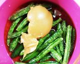 インゲンのピーナッツバターとごま和え作り方3写真