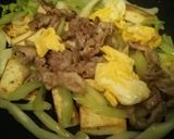 セロリのチャンプルー作り方6写真
