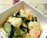 ごまドレと豆乳でクリーミーポテトサラダ作り方5写真