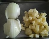 コーンのお味噌汁☆作り方1写真