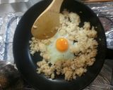 簡単！ごま油香るおこげつき卵チャーハン作り方3写真