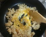 簡単！ごま油香るおこげつき卵チャーハン作り方4写真