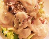 冷しゃぶに★ヘルシー豆腐ごまドレ♪作り方2写真
