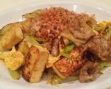 セロリのチャンプルー作り方7写真