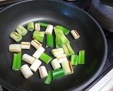 焼きネギのカニあんかけ豆腐作り方1写真