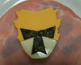 キャラ弁 アカニンジャー 超絶作り方3写真