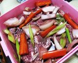 味付けはワインにお任せ♪牛肉の赤ワイン煮作り方2写真