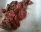 簡単! 牛肉 玉ねぎの デミグラス煮込み作り方2写真