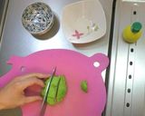 【絶品】アボカドとバジルのクリームパスタ作り方2写真