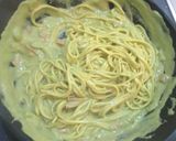 【絶品】アボカドとバジルのクリームパスタ作り方8写真