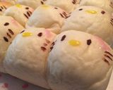 キティちゃん❤️ちぎりパン作り方6写真