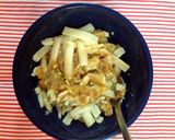 皮付き長芋の怪味ソース＋チーズ焼き作り方2写真