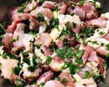 大葉と鶏もも肉の和風唐揚げ作り方2写真