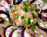 茄子と豚肉の重ね蒸し♡レンジでヘルシー！作り方7写真