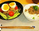 じゃじゃ麺風?ゴマ肉味噌冷麺☺作り方6写真