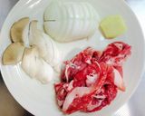 あっさり☆冷た〜い 豚ぶっかけうどん作り方1写真