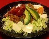 ラタトゥイユでアレンジ丼⭐タコライス作り方5写真