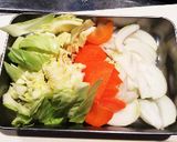 食べ応えあり！炒め野菜のお味噌汁♫作り方1写真
