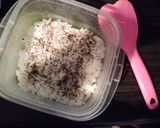 チキンと干しダラのお弁当♡ゆかり風味♪作り方1写真