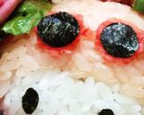 キャラ弁 マイメロディー 夏バージョン作り方2写真