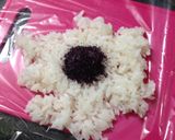キャラ弁 オラフ 夏バージョン作り方1写真