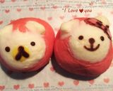 キティちゃん❤️ちぎりパン作り方10写真