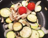 夏野菜とキノコのカレー炒め作り方5写真