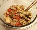 レンジで♪舞茸とトマトのケチャップ煮作り方5写真
