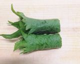 大葉の早切り♪ひと工夫で♡作り方3写真