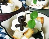 夏休みのおやつに♪簡単パンdeパフェ♡作り方5写真