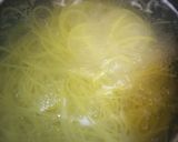 お豆腐クリームのカルボナーラ風パスタ作り方1写真
