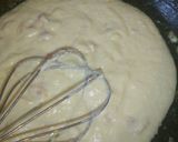 お豆腐クリームのカルボナーラ風パスタ作り方3写真
