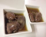 電子レンジで簡単♪レバーの甘煮☆作り方6写真