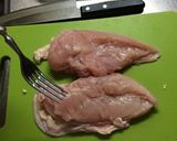 ジャムとハチミツで☆鶏胸肉ソテー作り方1写真
