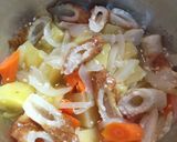 ちくわ入り塩麹の煮物作り方5写真