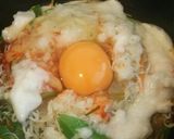 ふわっとろ♪残り物で月見ビビンバランチ作り方4写真
