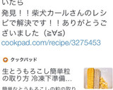 生とうもろこし簡単粒の取り方冷凍下準備作り方12写真