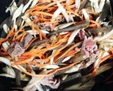 きんぴらごぼう ☆ 牛肉入り！作り方4写真