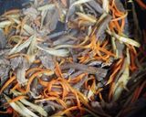 きんぴらごぼう ☆ 牛肉入り！作り方5写真