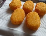コーンクリームコロッケ丼作り方1写真