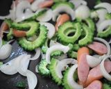 ゴーヤのスパイシー焼きそば作り方3写真