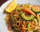 ゴーヤのスパイシー焼きそば作り方6写真